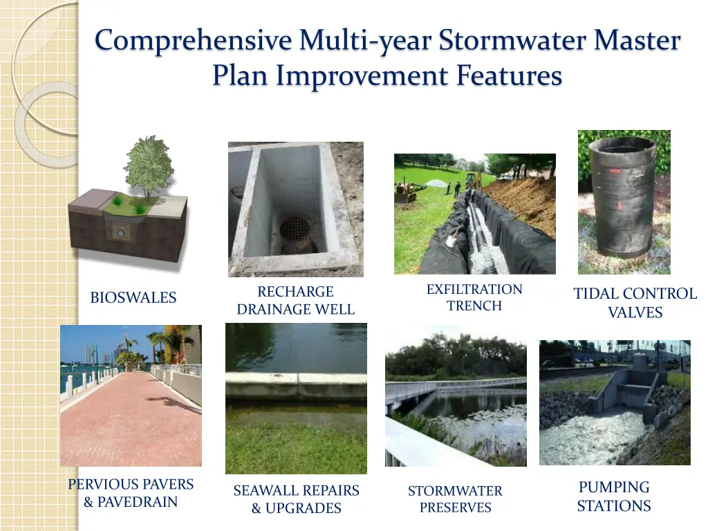 comprehensive multi year stormwater master plan