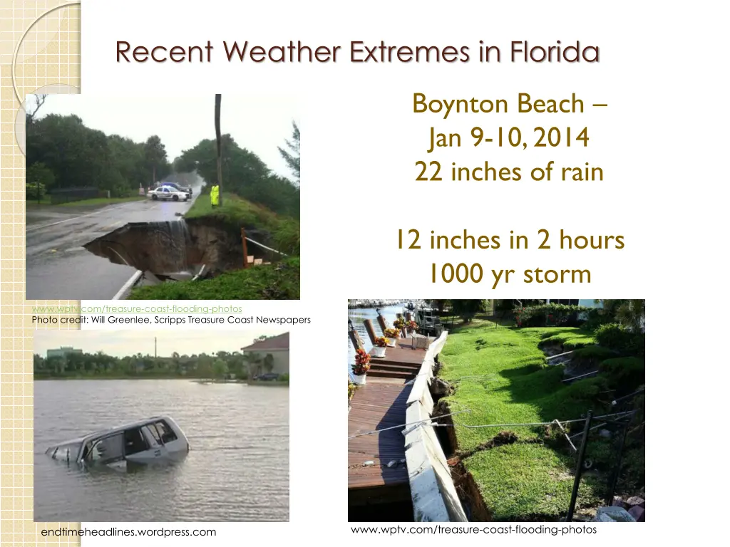 recent weather extremes in florida