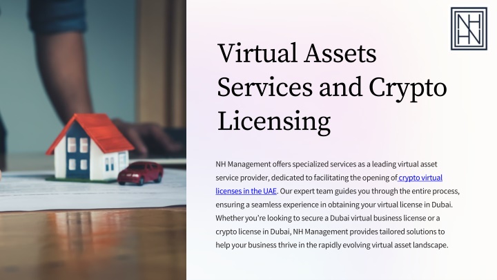 virtual assets services and crypto licensing