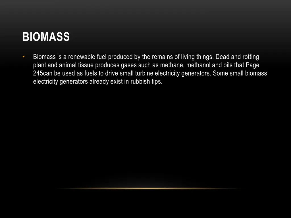 biomass