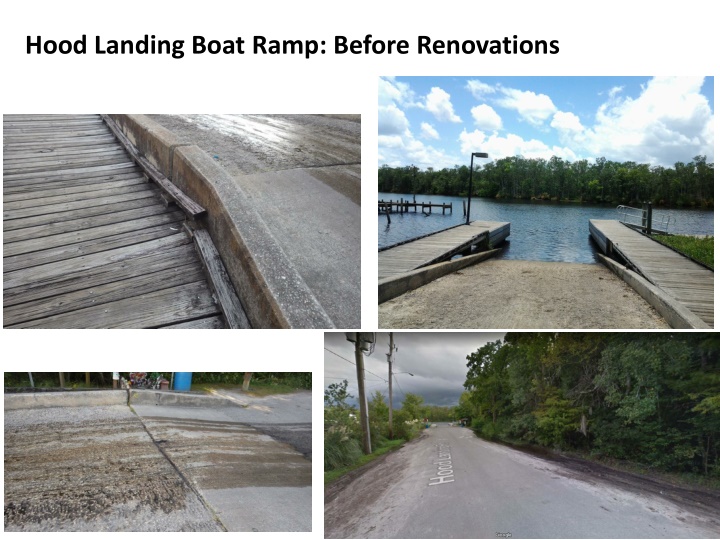 hood landing boat ramp before renovations