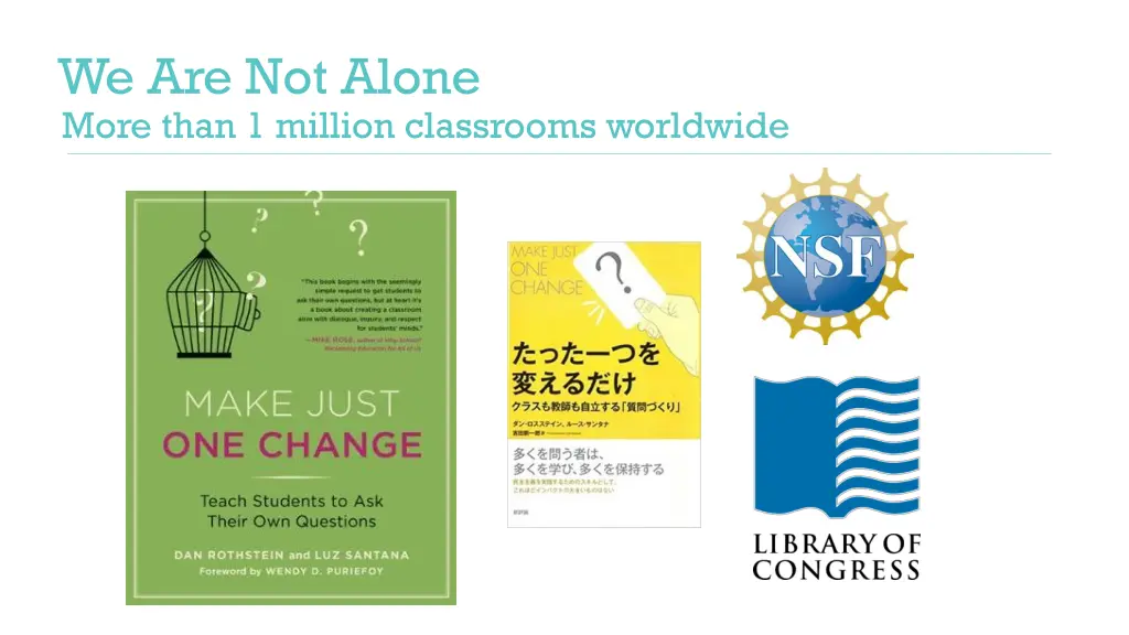 we are not alone more than 1 million classrooms