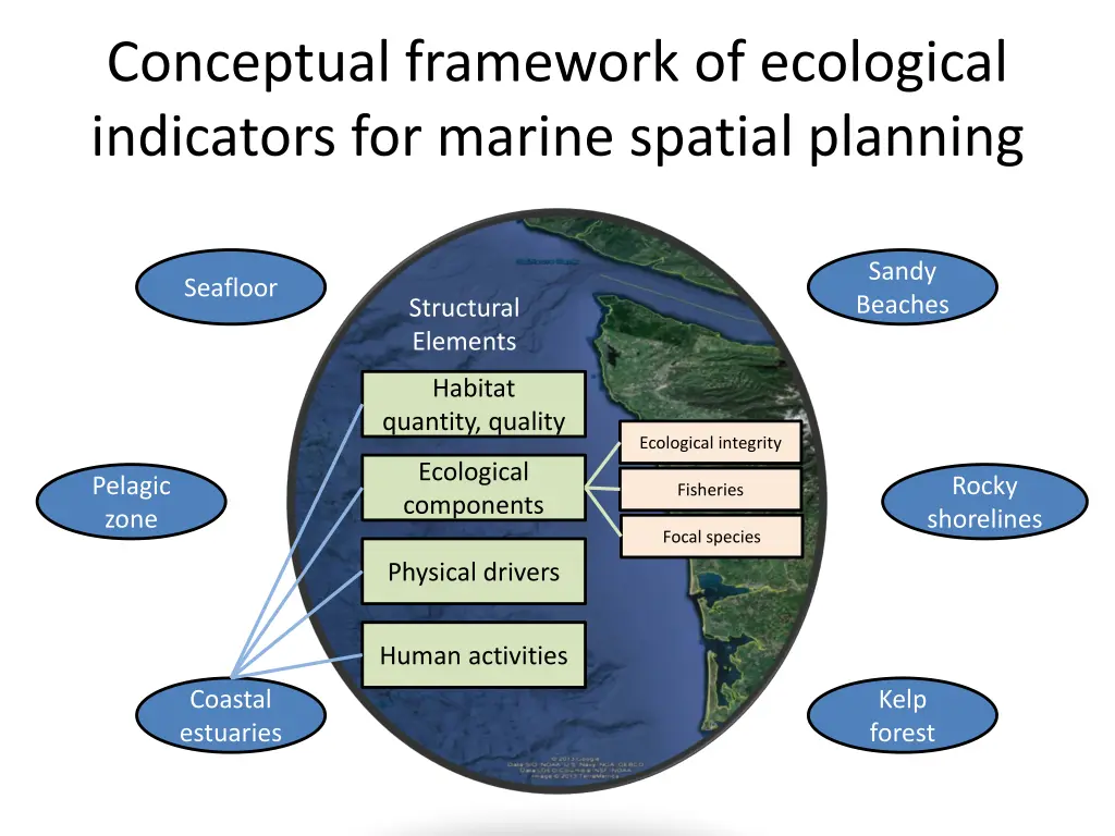 conceptual framework of ecological indicators