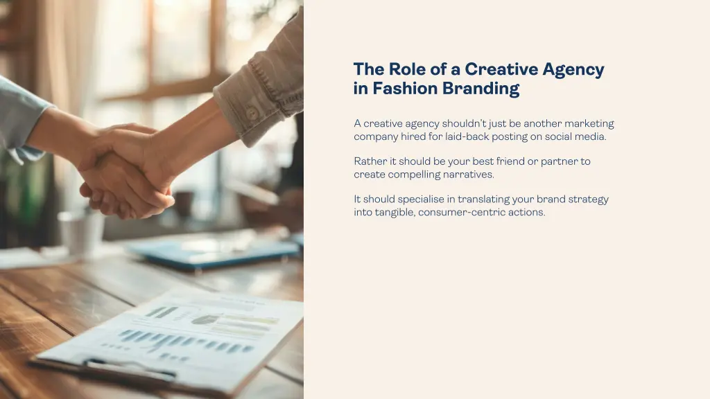 the role of a creative agency in fashion branding