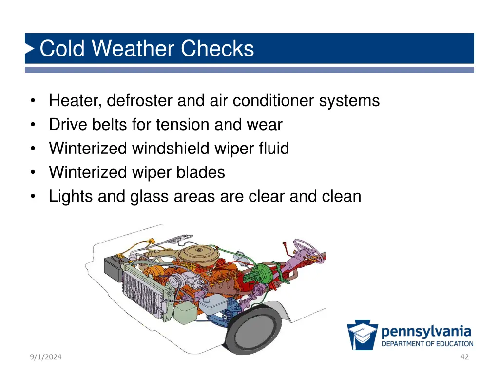 cold weather checks