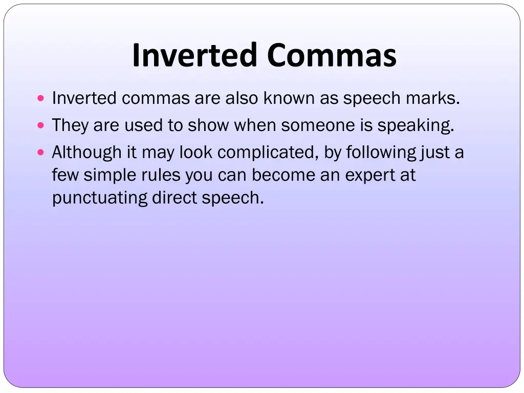 inverted commas 1