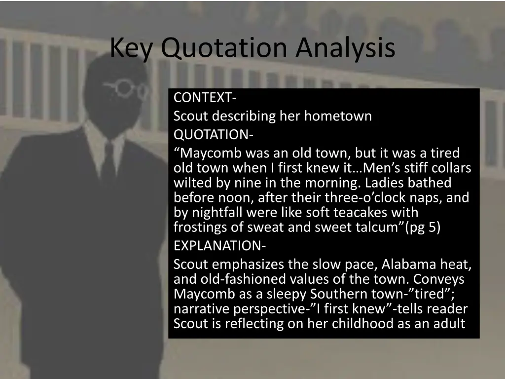 key quotation analysis