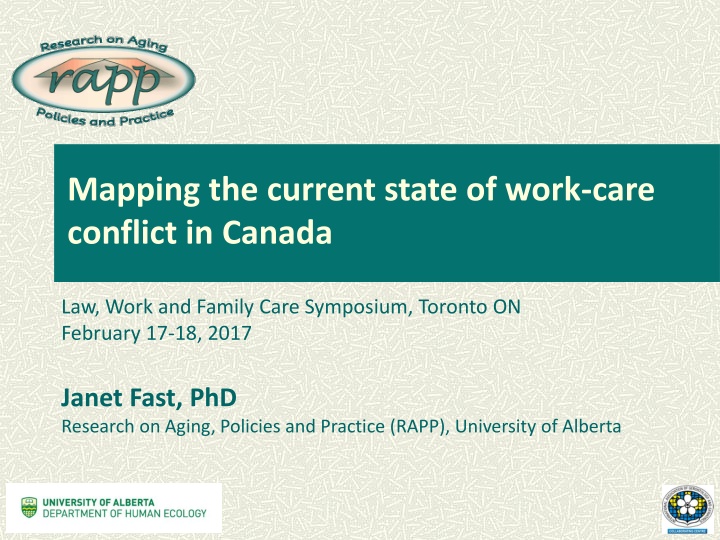 mapping the current state of work care conflict