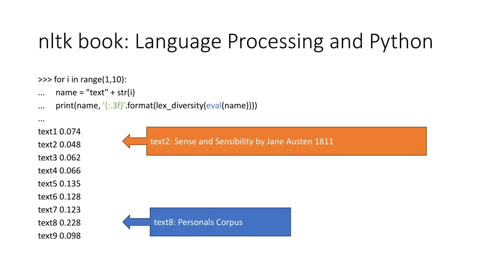 nltk book language processing and python 8