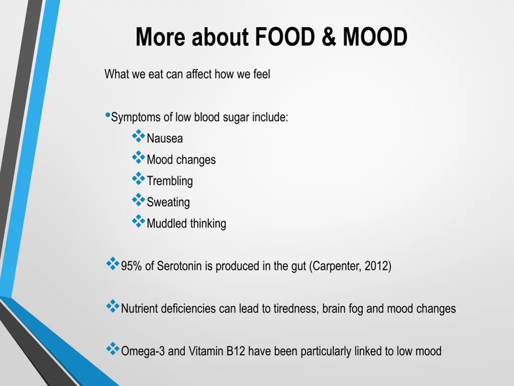 more about food mood