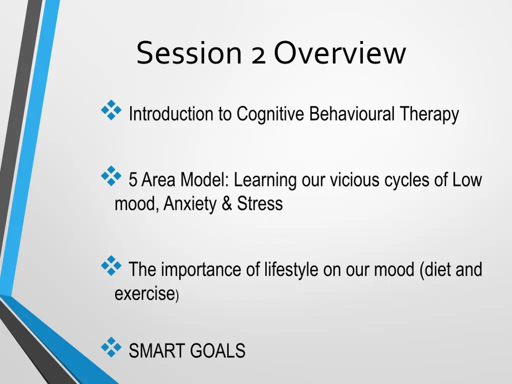 session 2 overview