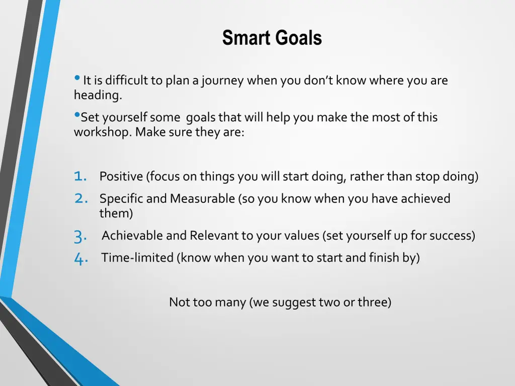 smart goals