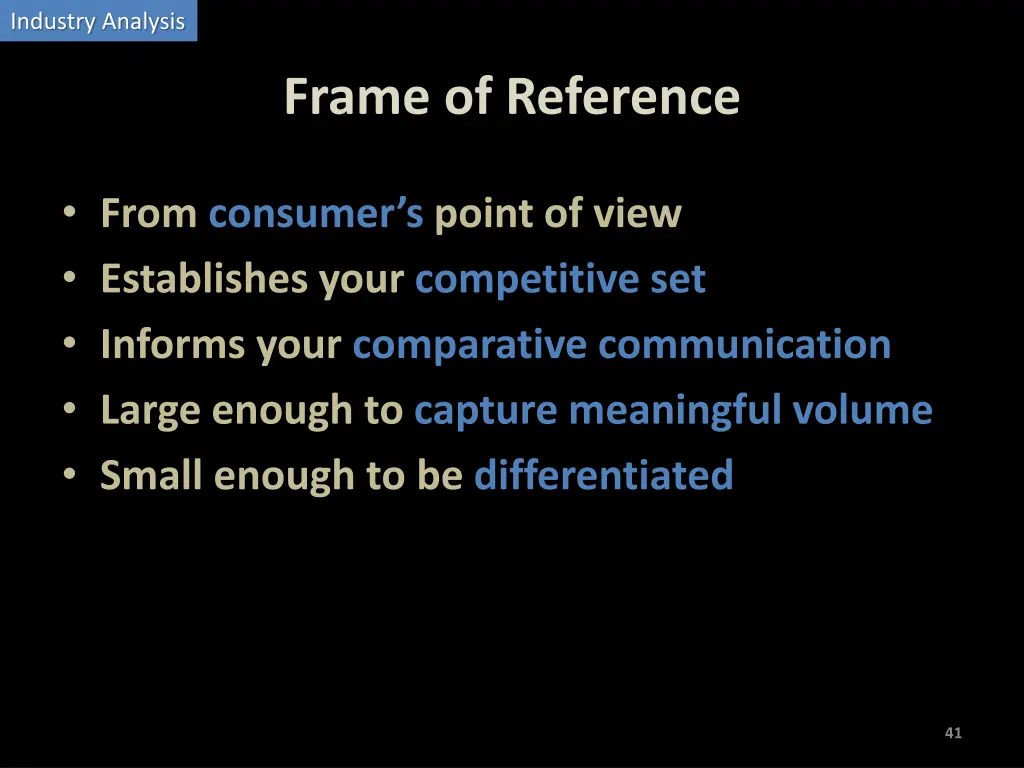 industry analysis 5