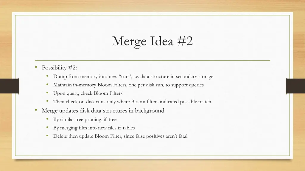 merge idea 2