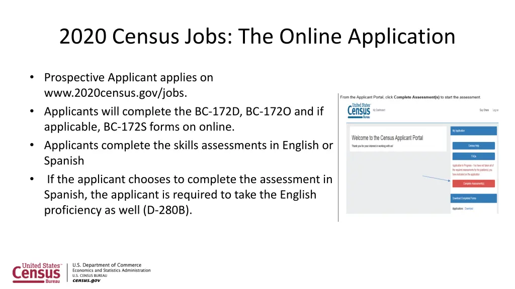 2020 census jobs the online application