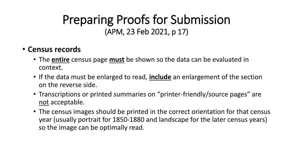 preparing proofs for submission preparing proofs 5