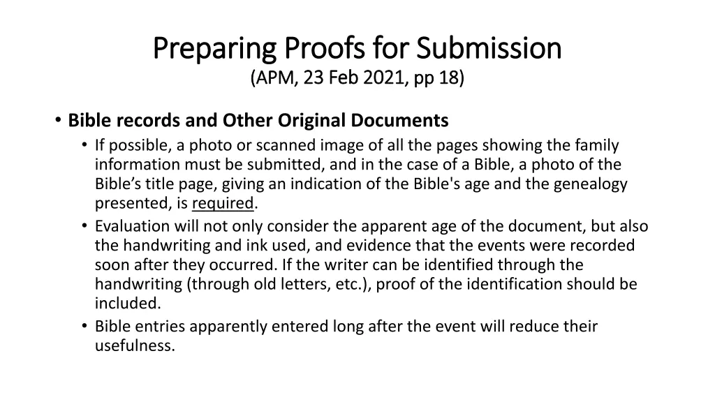 preparing proofs for submission preparing proofs 6