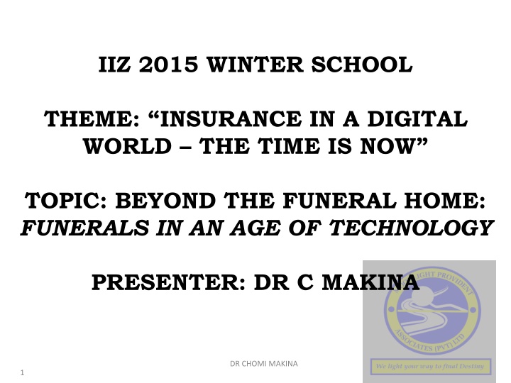 iiz 2015 winter school