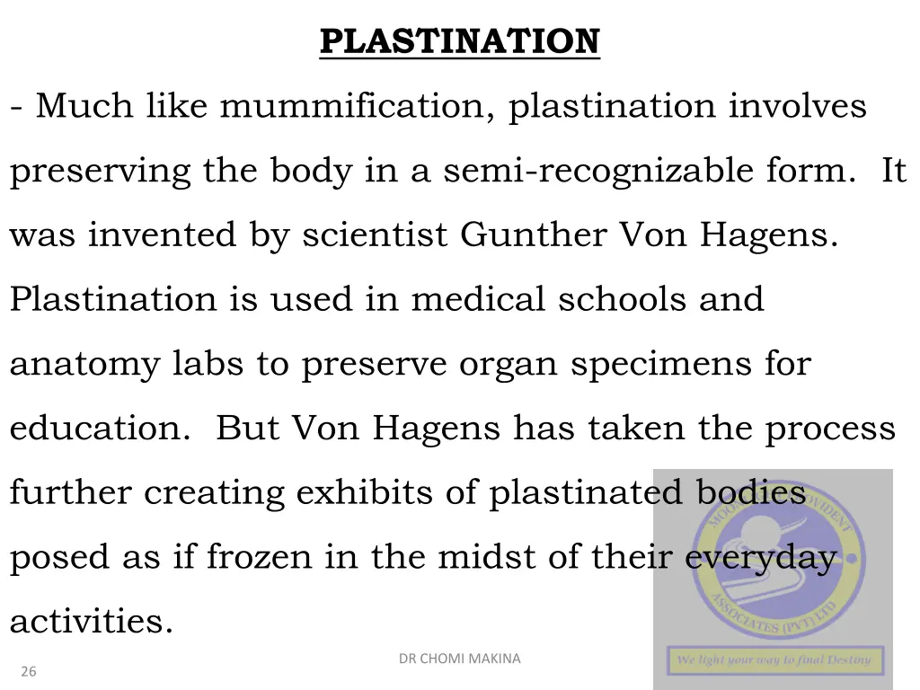 plastination