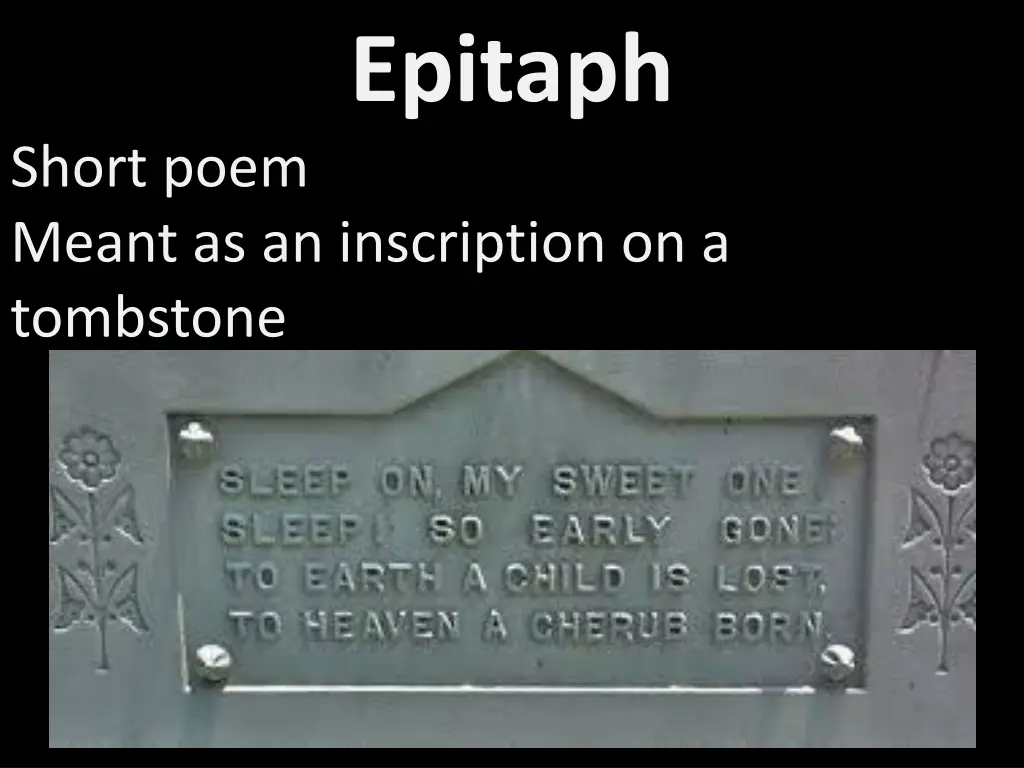 epitaph