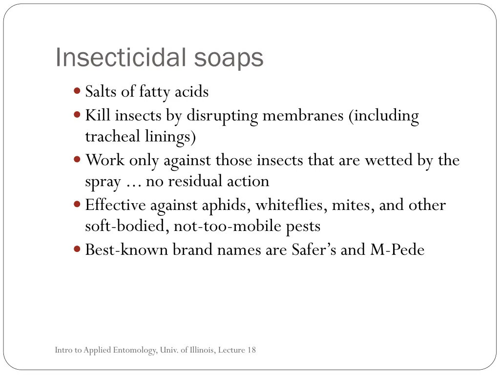 insecticidal soaps