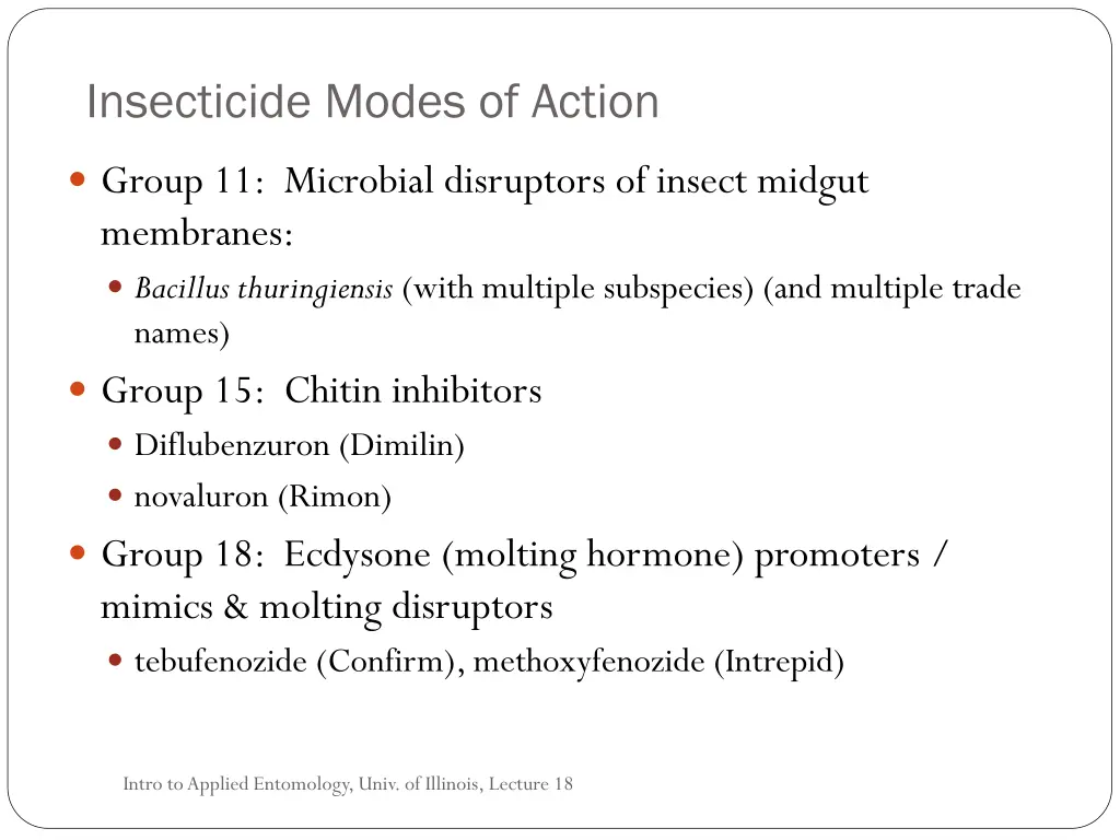 insecticide modes of action 3