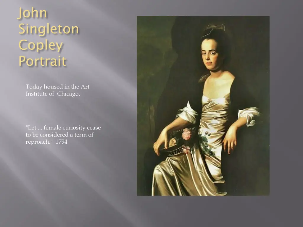 john singleton copley portrait