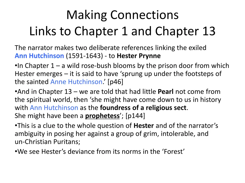 making connections links to chapter 1 and chapter