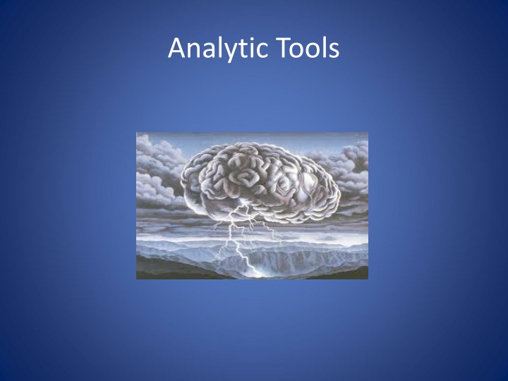 analytic tools