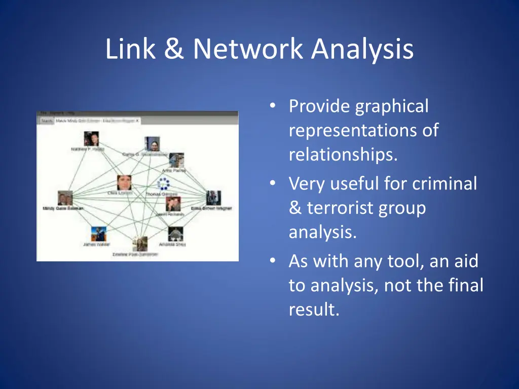 link network analysis