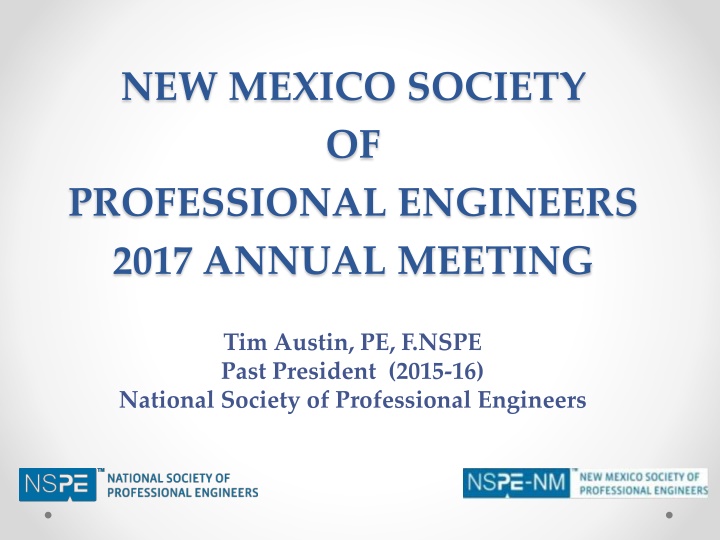 new mexico society of professional engineers 2017