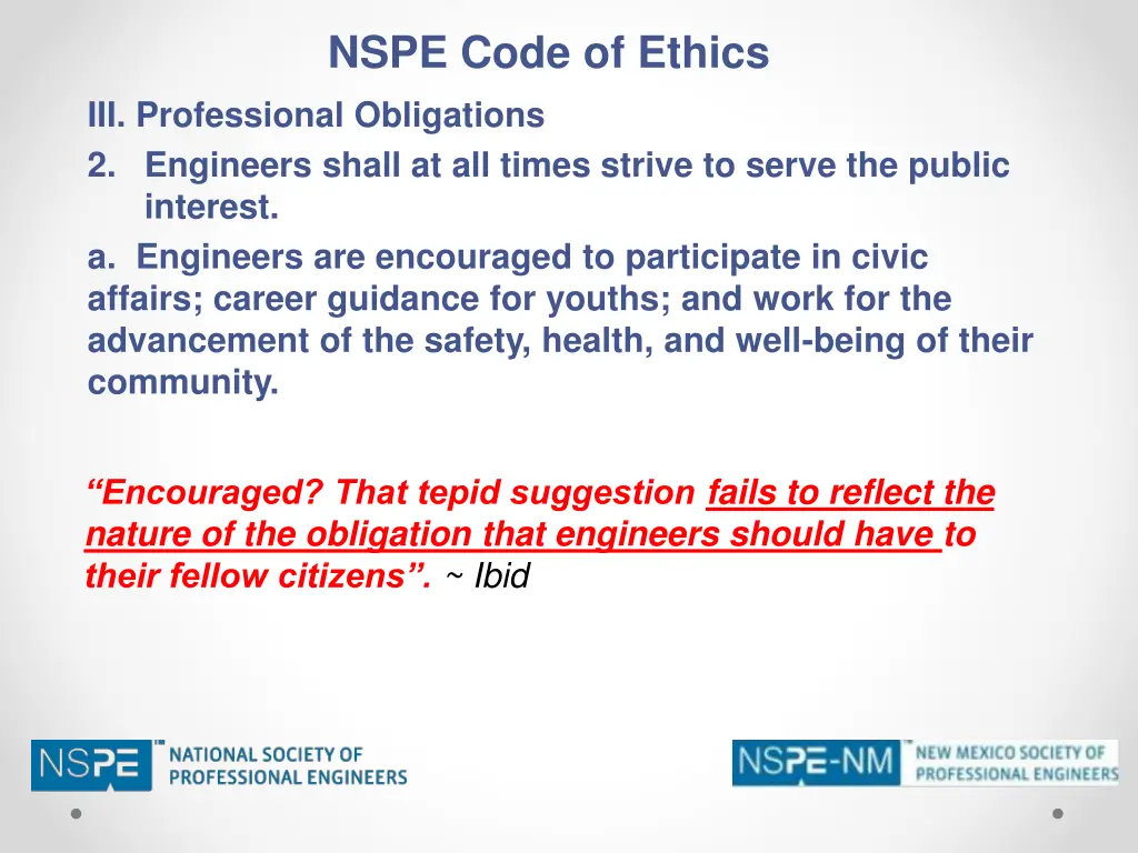 nspe code of ethics 3