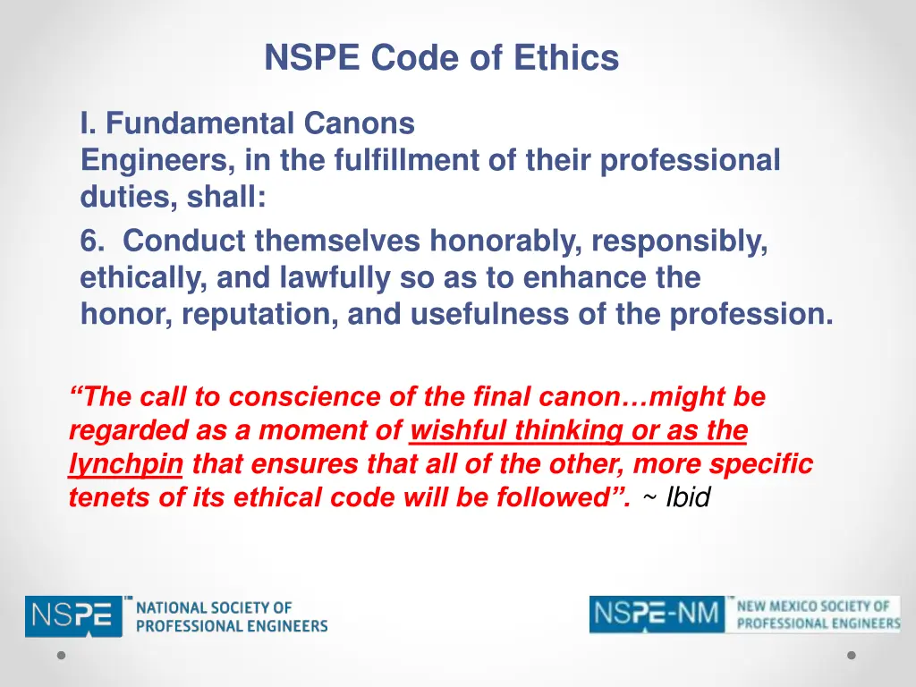 nspe code of ethics 4