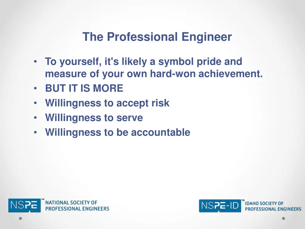 the professional engineer 1