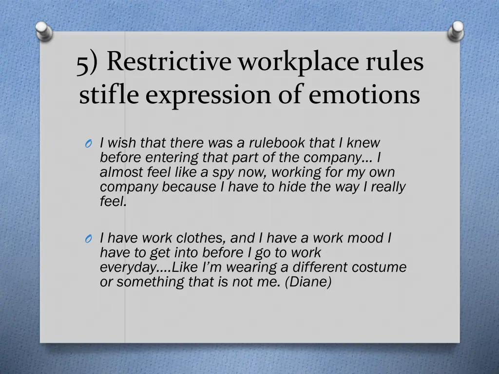 5 restrictive workplace rules stifle expression