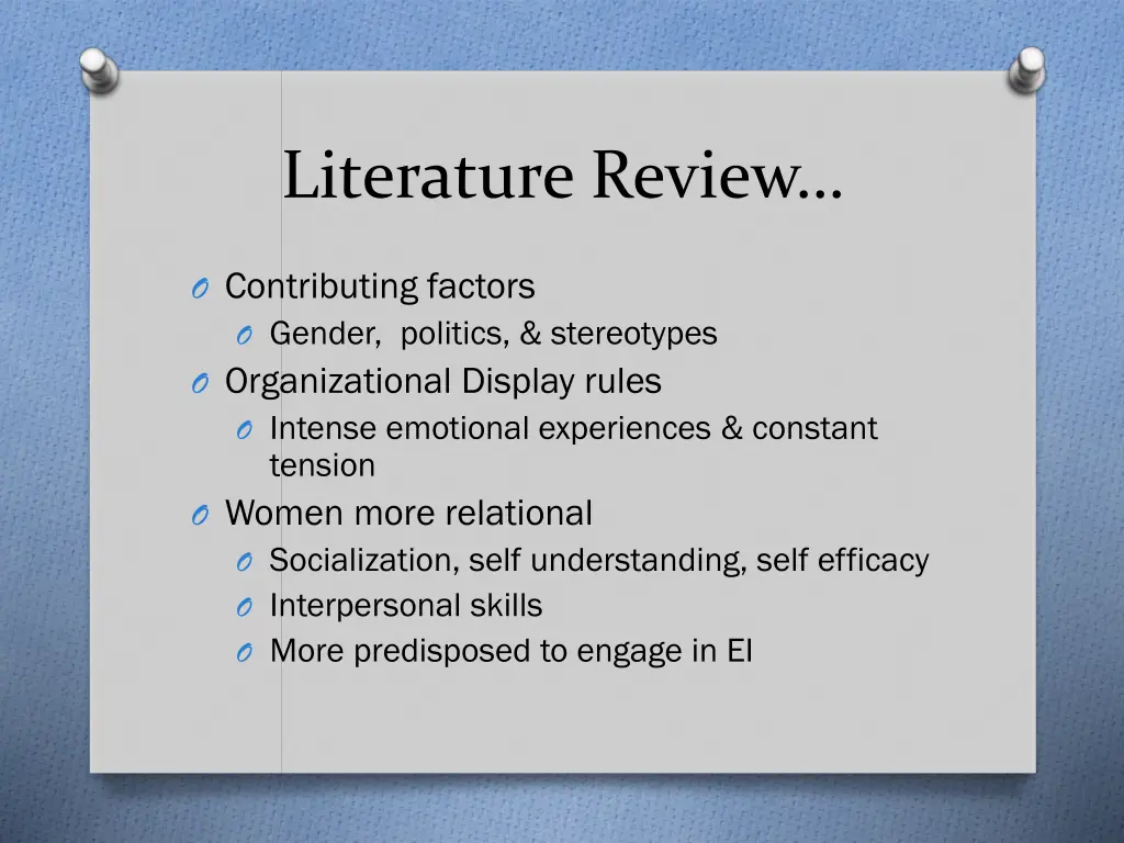 literature review 2