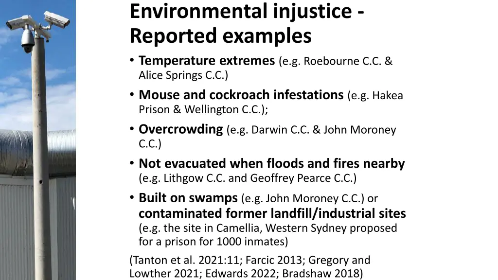 environmental injustice reported examples