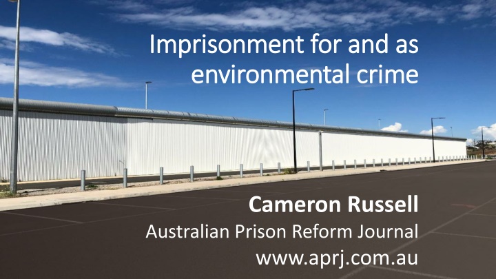 imprisonment imprisonment for environmental