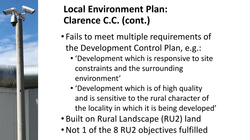 local environment plan clarence c c cont