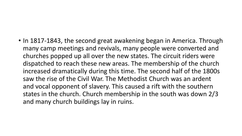 in 1817 1843 the second great awakening began