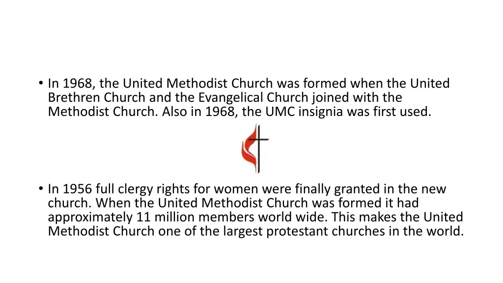 in 1968 the united methodist church was formed