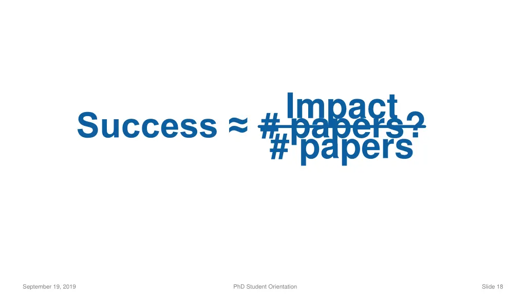 impact papers