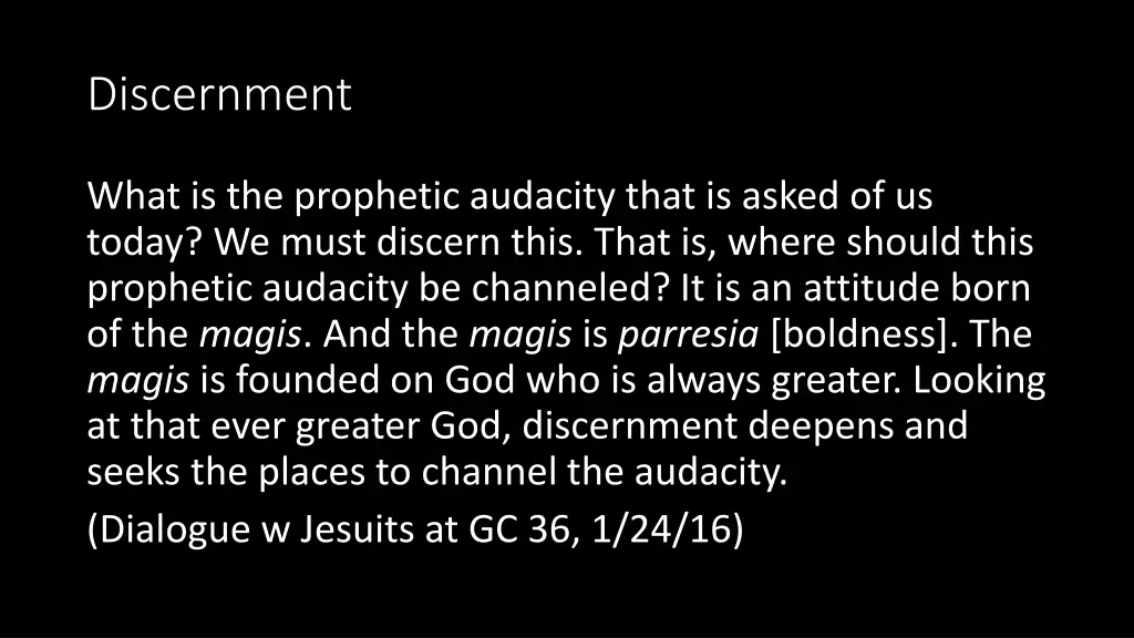 discernment 1