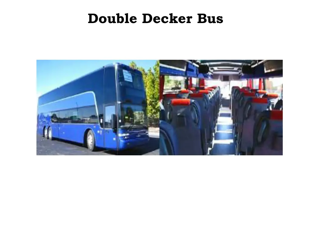 double decker bus