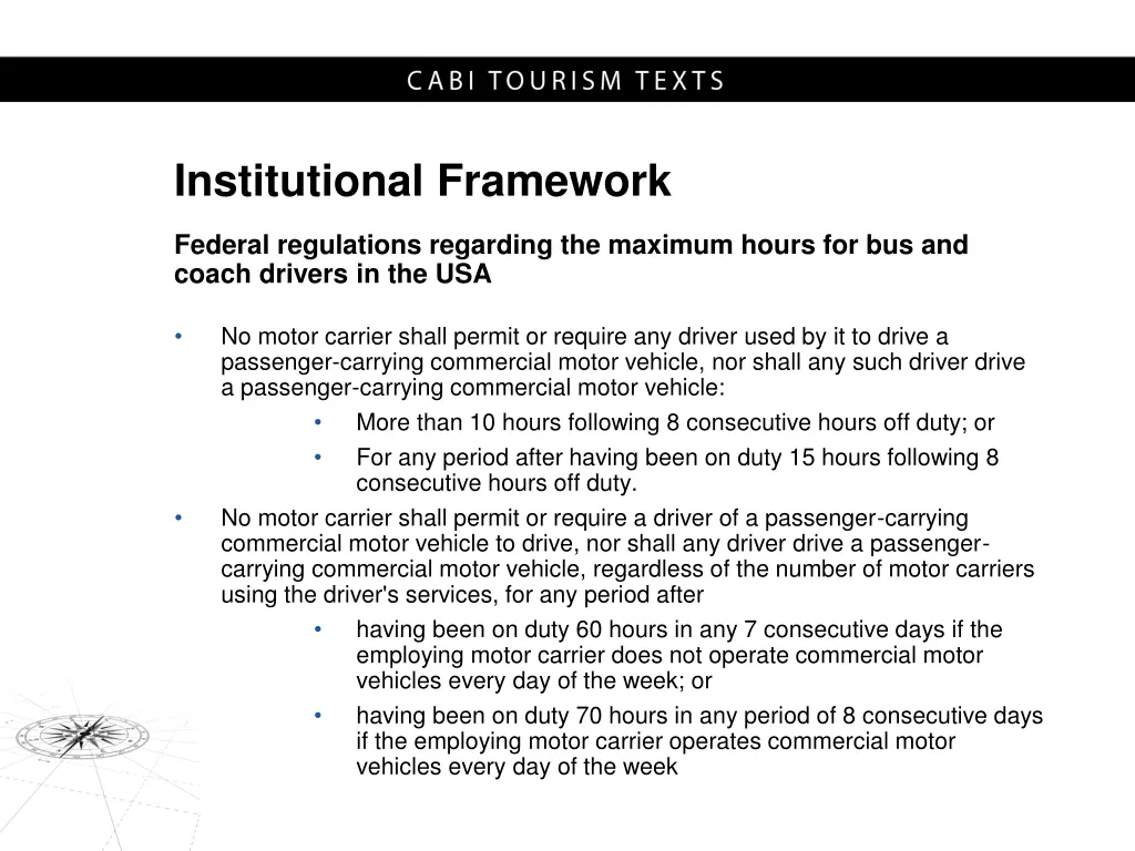 institutional framework 1