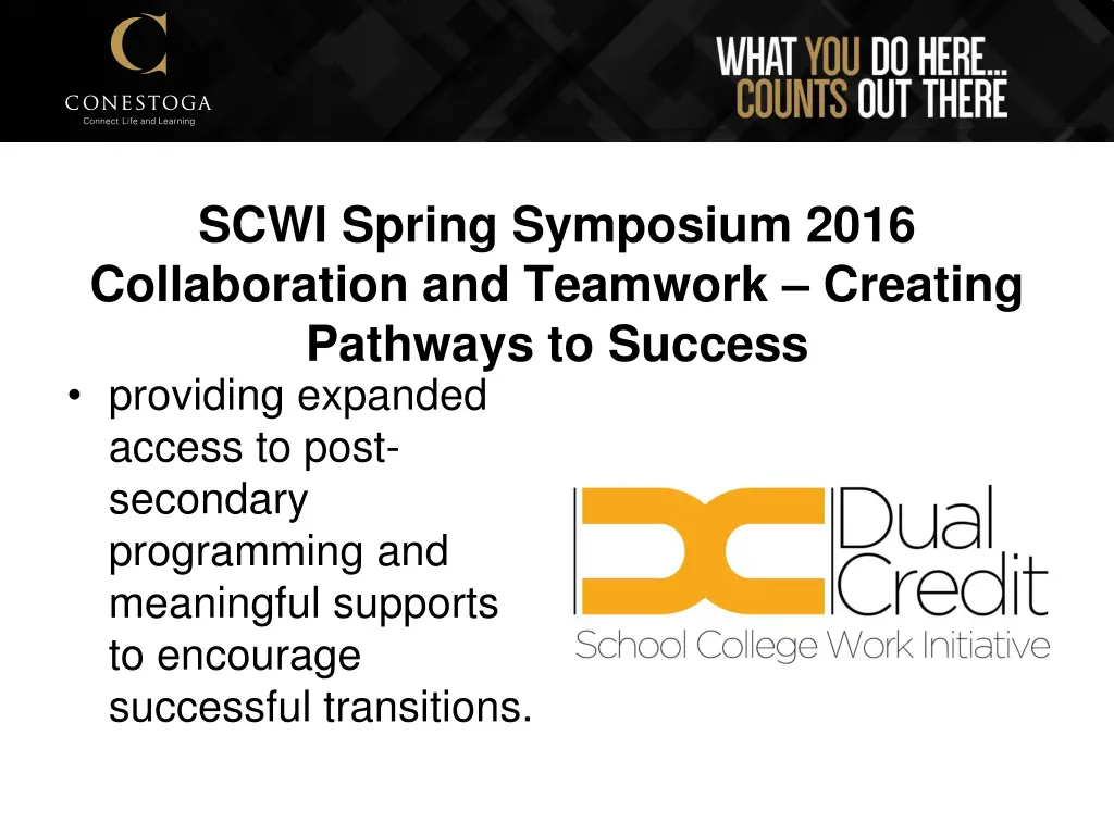 scwi spring symposium 2016 collaboration