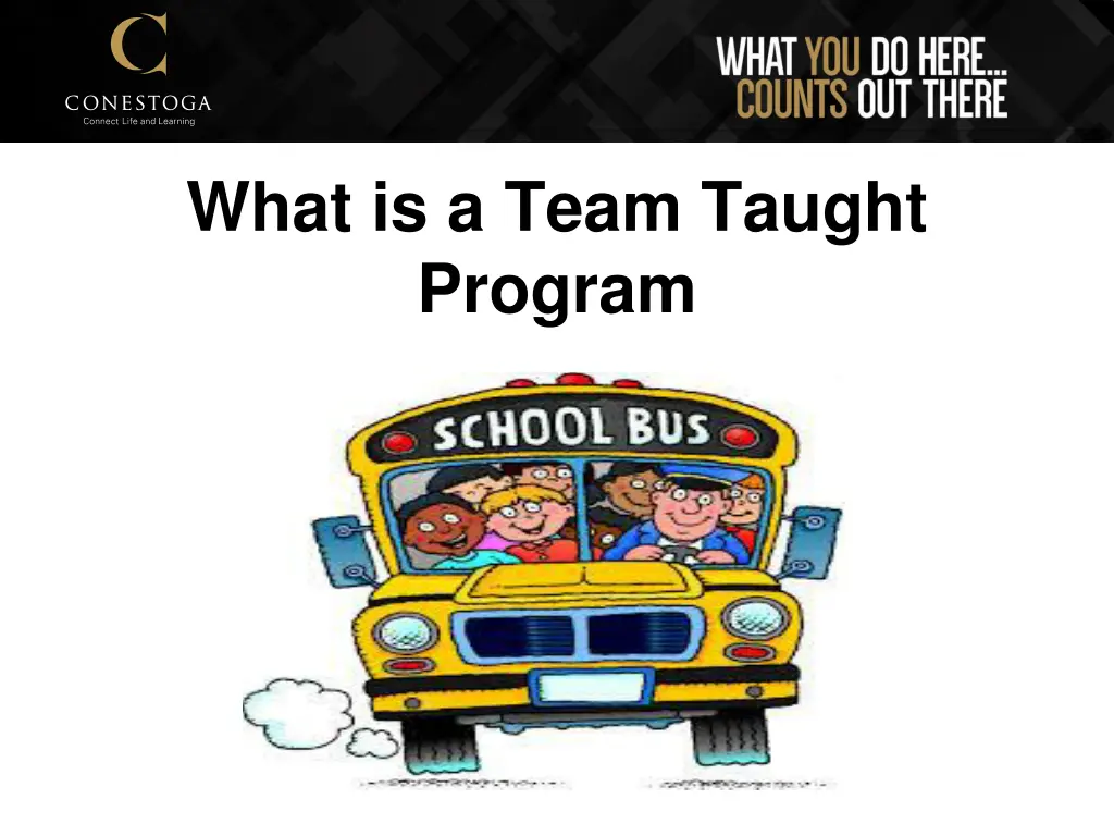 what is a team taught program