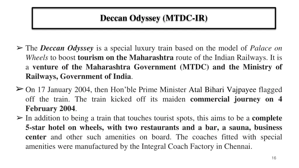 deccan odyssey mtdc ir