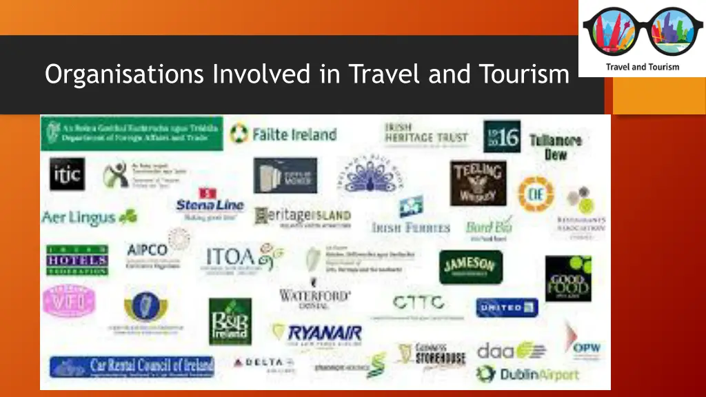 organisations involved in travel and tourism