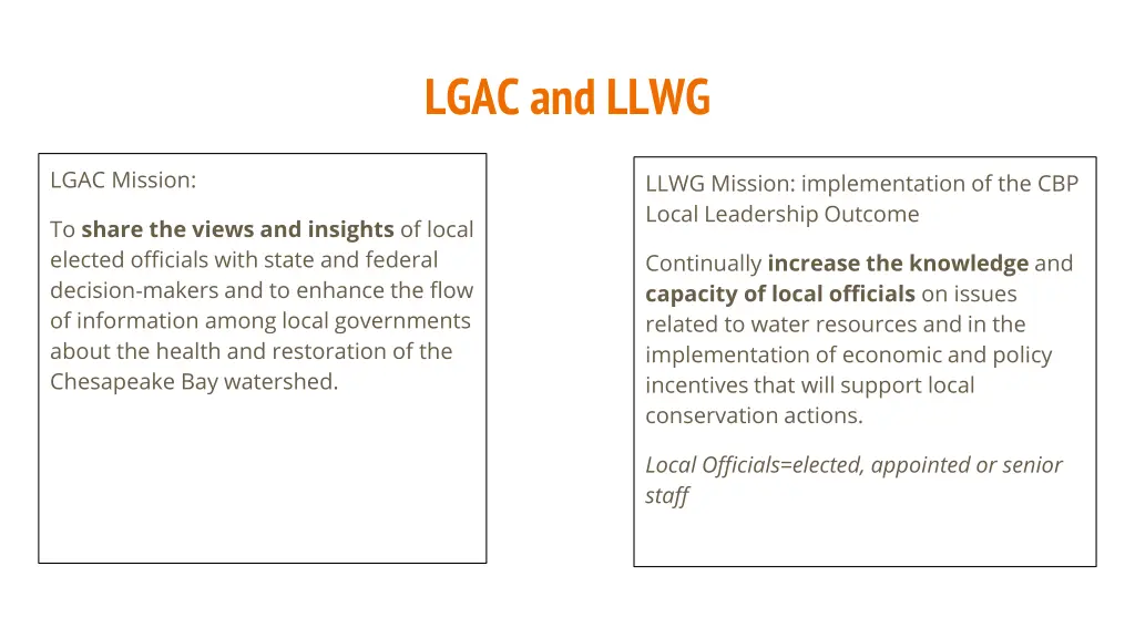 lgac and llwg